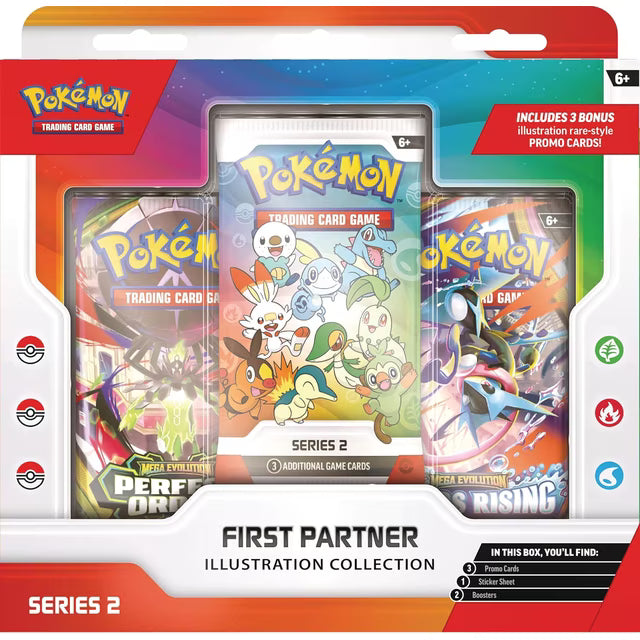 Pokemon First Partner Illustration Collection Series 2 (1x PO, 1x CR)