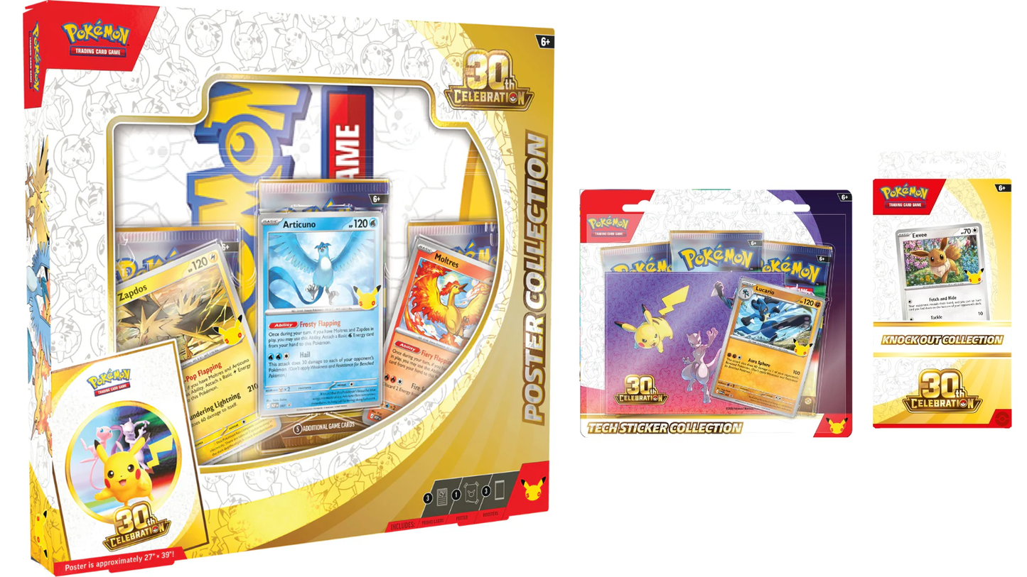 [READ DESCRIPTION] PRE-ORDER Pokemon 30th Celebration Bundle (WAVE 2)