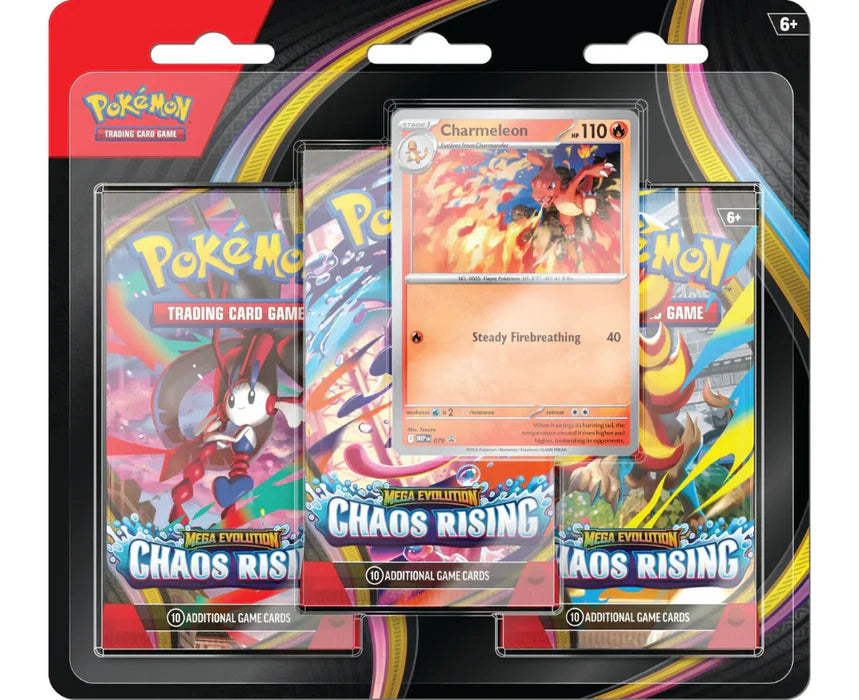 Chaos Rising 3-Pack Blister