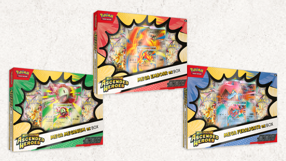 Pokemon Ascended Heroes Mega ex Box