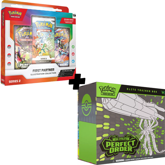 Pokemon First Partner Illustration Collection Series 2 + Perfect Order ETB Bundle (PREORDER)
