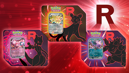 Team Rocket Tin (3 PACKS DR, 2 PACKS JT + Promo Card)