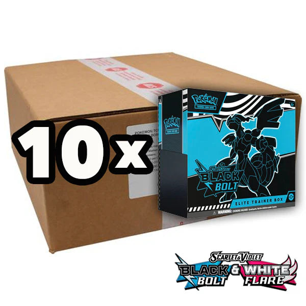 Pokemon Black Bolt Elite Trainer Box ETB Sealed Case