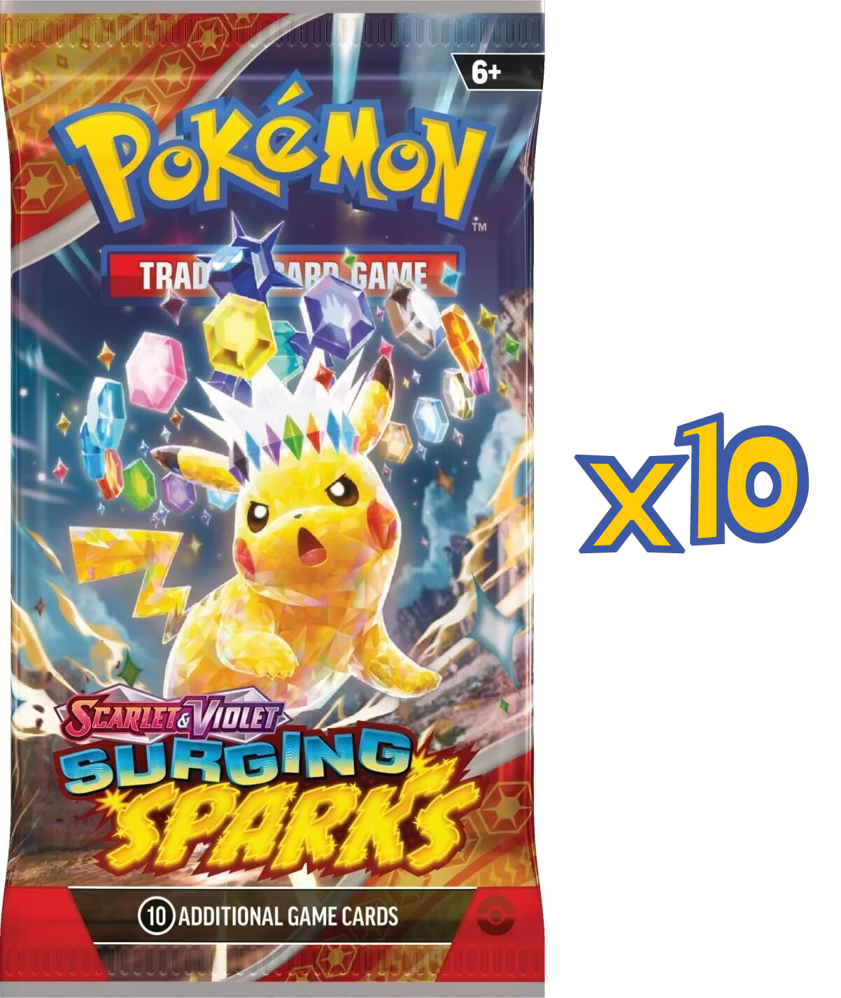 Surging Sparks Booster Pack (x10)