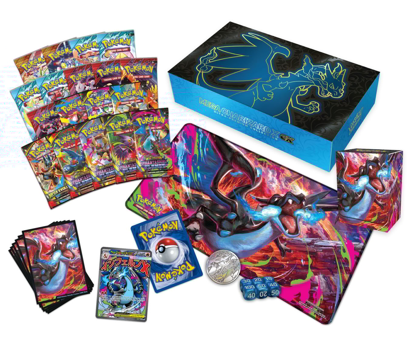 Mega Charizard X ex Ultra-Premium Collection [PRE-ORDER]