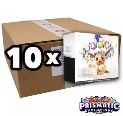 Pokemon Prismatic Evolution Elite Trainer Box ETB Sealed Case