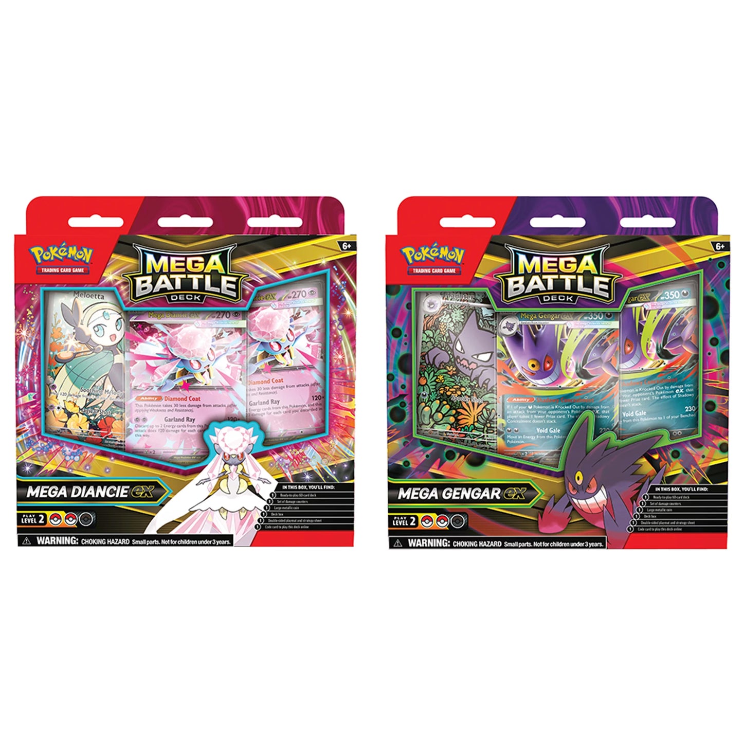Mega Battle Deck Mega Gengar ex & Mega Diancie ex [COMBO]