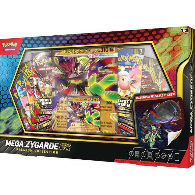 Mega Zygarde ex Premium Collection (6x PO, 2x Phan Fla)